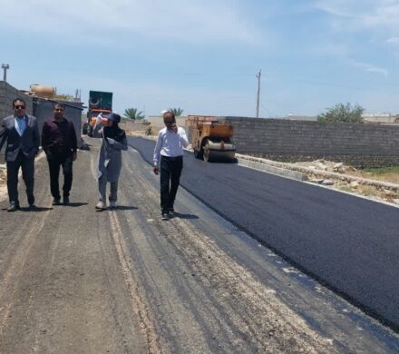 ۵۵هزار متر مربع معابر بندر رستمی بهسازی شد