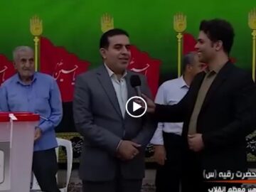 پخش مستقیم گفتگوی بخشدار دلوار در مورد وضعیت و روند برگزاری انتخابات ریاست جمهوری در بخش دلوار