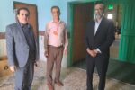 بازدید بخشدار و رئیس آموزش و پرورش منطقه دلوار از حوزه برگزاری امتحانات نهایی