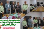 تکریم  از رئیس و قاضی دادگاه دلوار توسط بخشدار و فرماندهی انتظامی دلوار