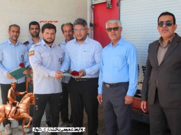 پیام تسلیت بخشدار دلوار به مناسبت شهادت آتش نشان دلواری