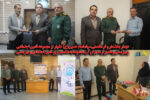 دیدار بخشدار و فرماندهی سپاه امام حسین(ع) دلوار از مجموعه تامین اجتماعی و بهزیستی